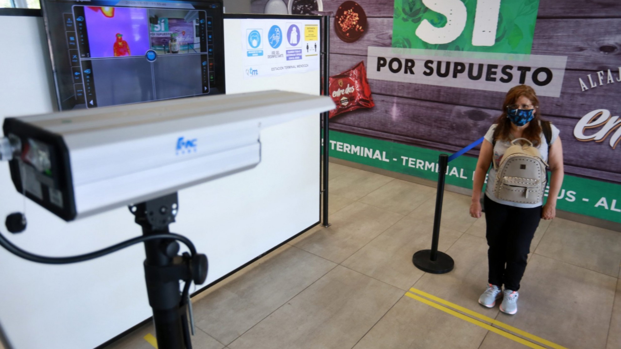 Conocé cuál es el nuevo protocolo en la Terminal de Mendoza ante la eventual llegada de turistas